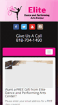 Mobile Screenshot of elitedancepac.com
